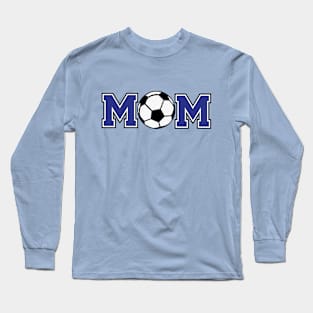 Blue Soccer Mom Long Sleeve T-Shirt